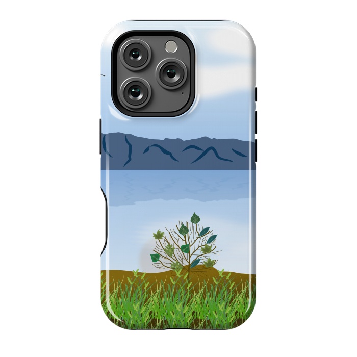 iPhone 16 Pro StrongFit Morning Glory by Creativeaxle