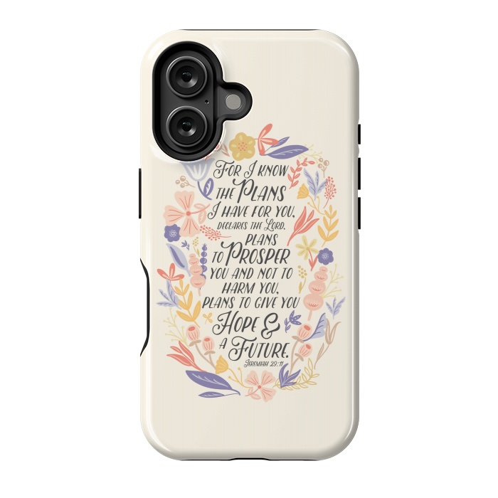 iPhone 16 StrongFit Jeremiah 29:11 by Noonday Design