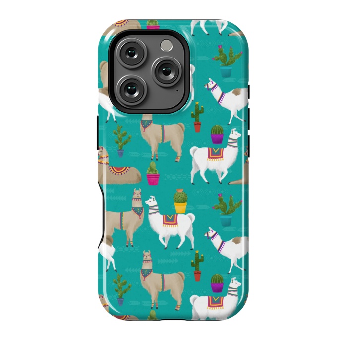 iPhone 16 Pro StrongFit Llama Drama by Noonday Design