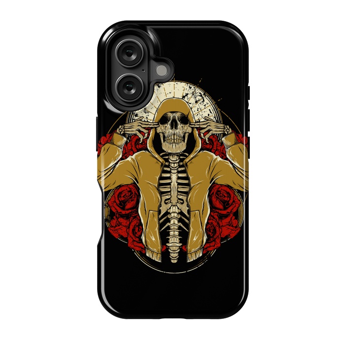 iPhone 16 StrongFit Hip Hop and Roses by Afif Quilimo