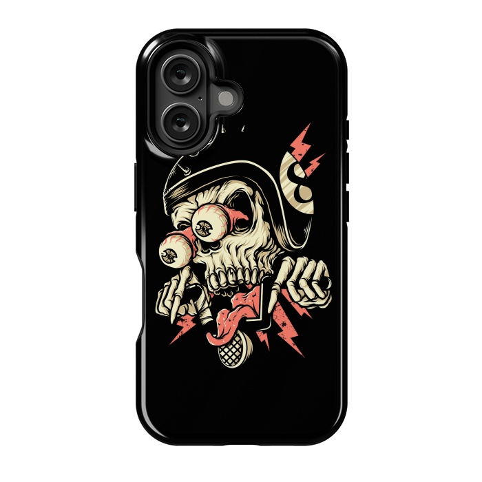 iPhone 16 StrongFit Freaky Biker by Afif Quilimo