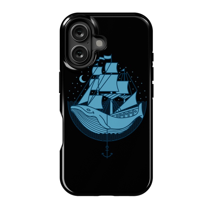 iPhone 16 StrongFit Whaleship by Afif Quilimo