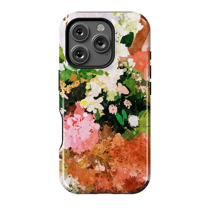 iPhone 16 Pro StrongFit Floral Gift || by Uma Prabhakar Gokhale