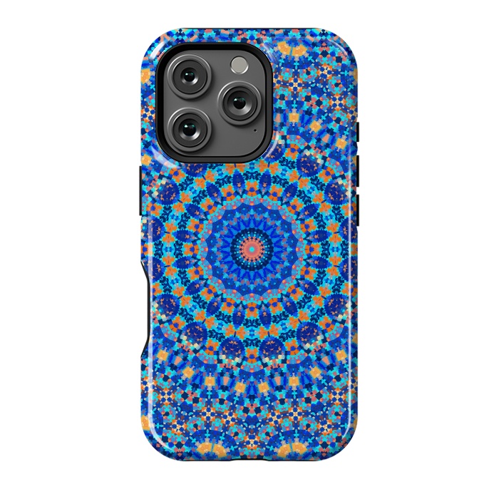 iPhone 16 Pro StrongFit Abstract Mandala III by Art Design Works