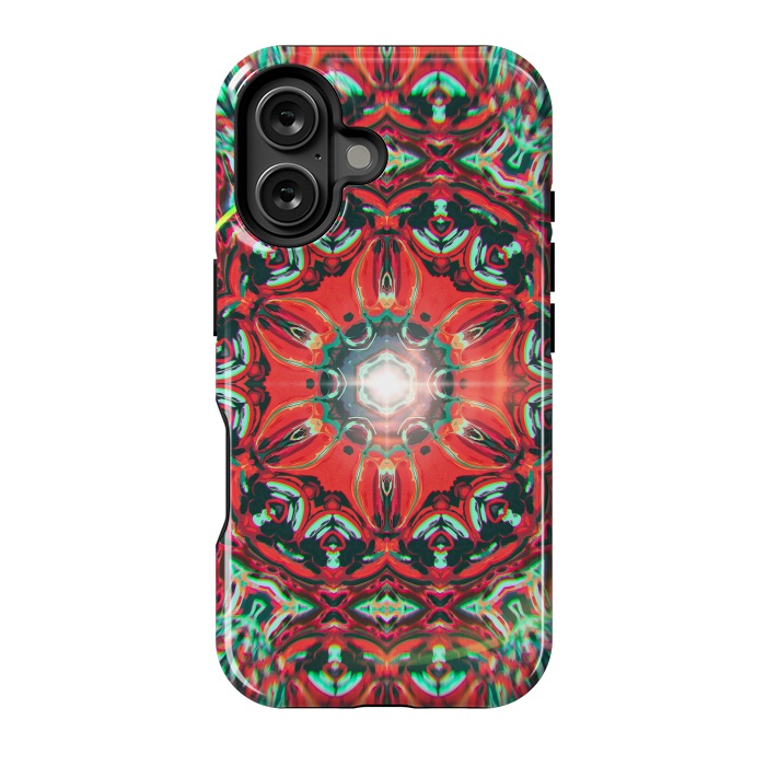 iPhone 16 StrongFit Abstract Mandala I by Art Design Works