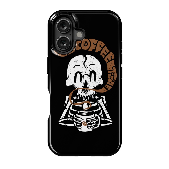 iPhone 16 StrongFit It's Coffee Time by Afif Quilimo