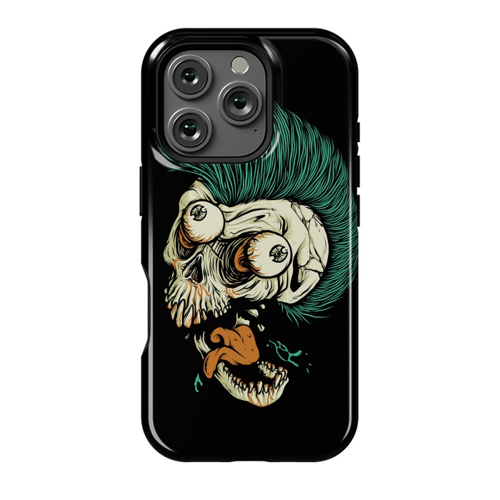 iPhone 16 Pro StrongFit Skull Punk Style by Afif Quilimo