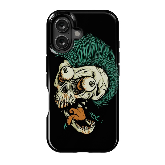 iPhone 16 StrongFit Skull Punk Style by Afif Quilimo