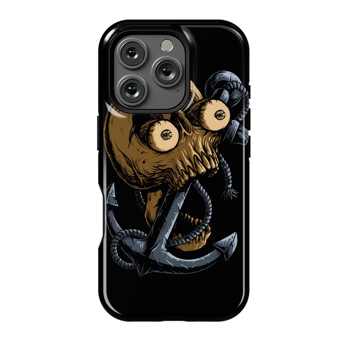 iPhone 16 Pro StrongFit Skull Anchor by Afif Quilimo