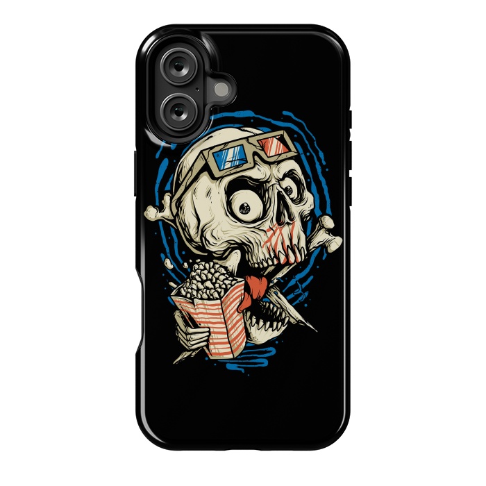 iPhone 16 Plus StrongFit Skull Movie by Afif Quilimo