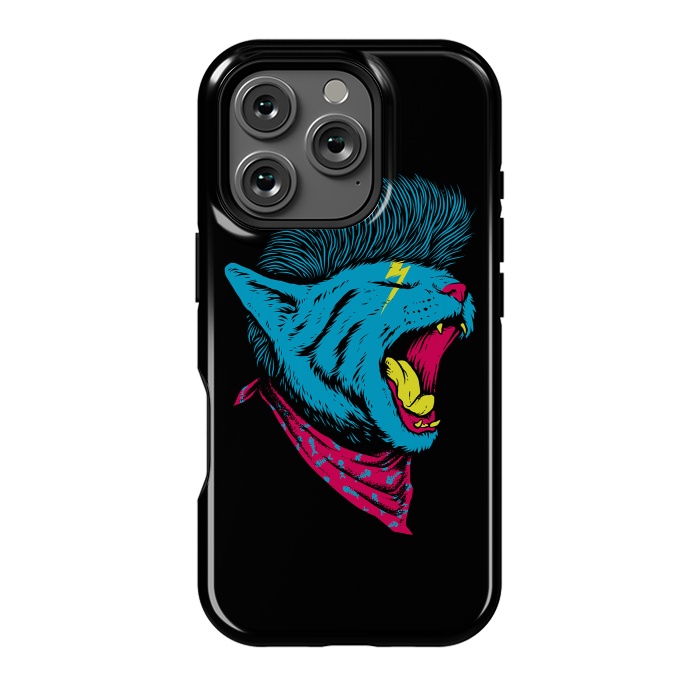 iPhone 16 Pro StrongFit Cat Punk by Afif Quilimo