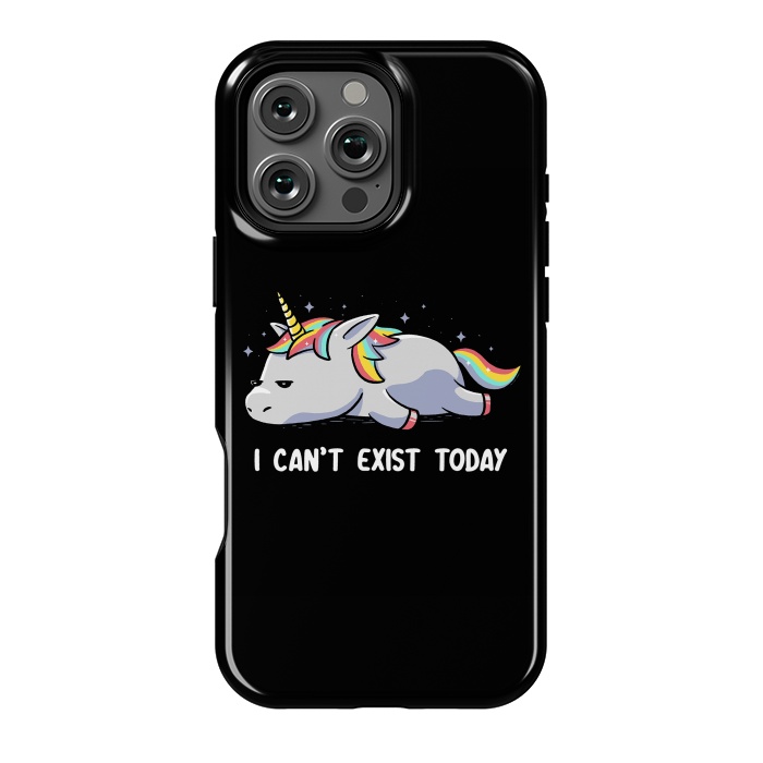 iPhone 16 Pro Max StrongFit I Can't Exist Today by eduely