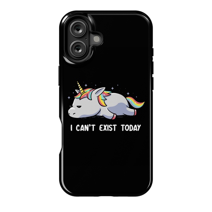 iPhone 16 Plus StrongFit I Can't Exist Today by eduely