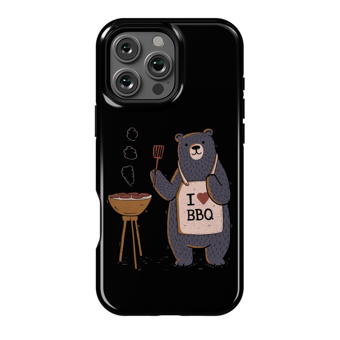 iPhone 16 Pro Max StrongFit I Love BBQ- by eduely