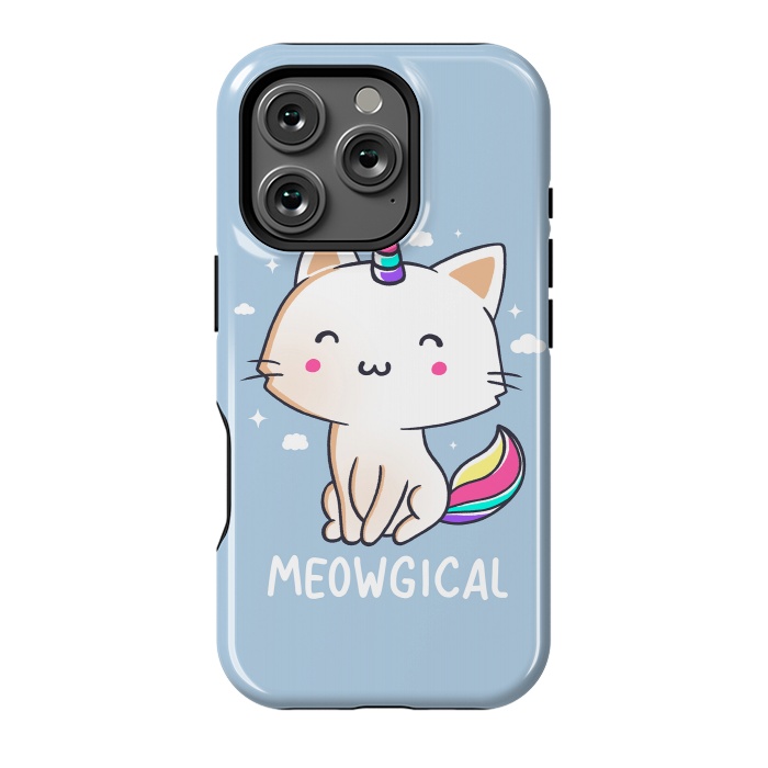 iPhone 16 Pro StrongFit Meowgical by eduely