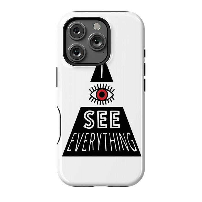 iPhone 16 Pro StrongFit I see everything by Laura Nagel