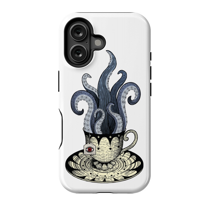 iPhone 16 StrongFit Kraken tea by Laura Nagel