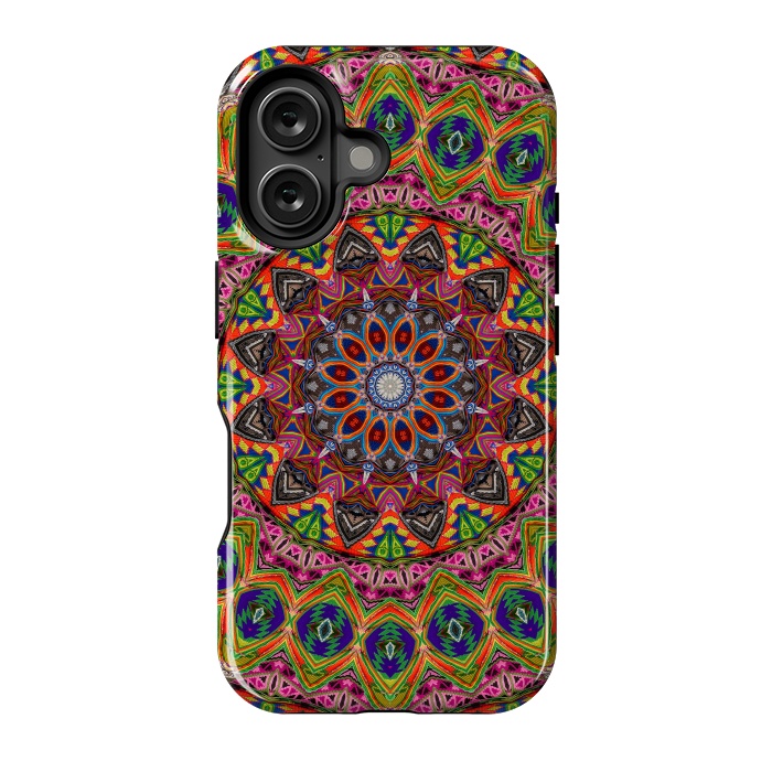 iPhone 16 StrongFit Cherga Mandala I by Art Design Works