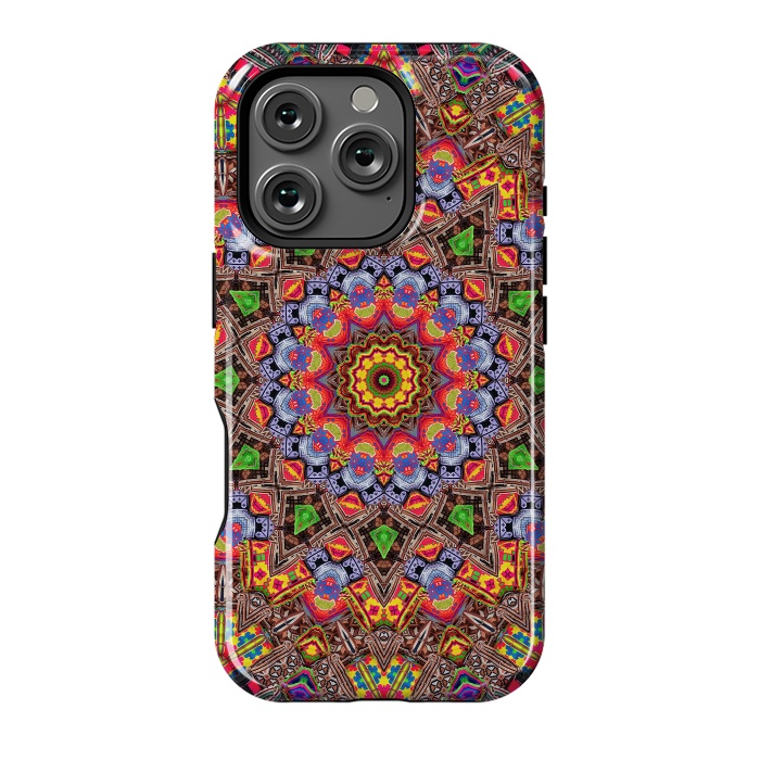 iPhone 16 Pro StrongFit Cherga Mandala II by Art Design Works