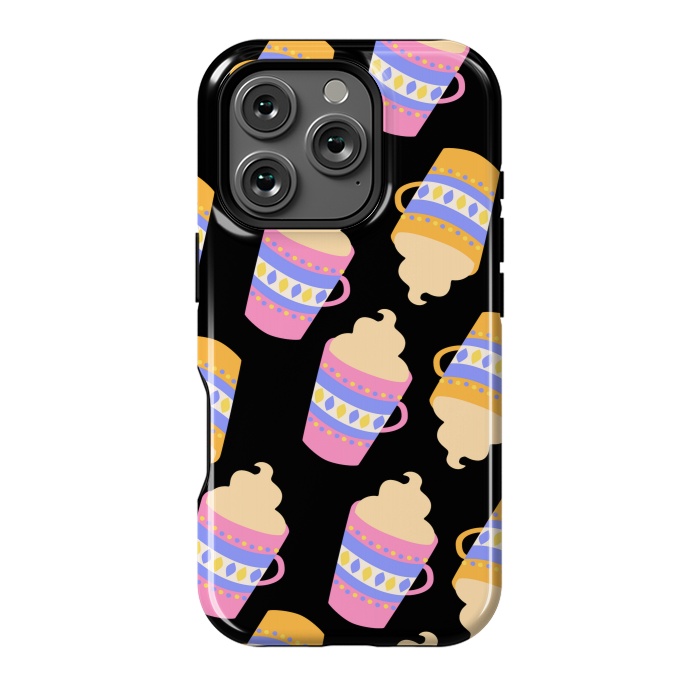 iPhone 16 Pro StrongFit BLACK COFFEE LOVE by MALLIKA