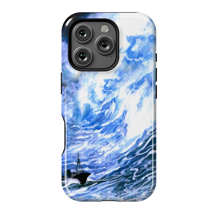 iPhone 16 Pro StrongFit Sea Strom by Max LeTamis