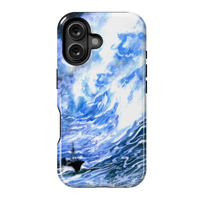 iPhone 16 StrongFit Sea Strom by Max LeTamis