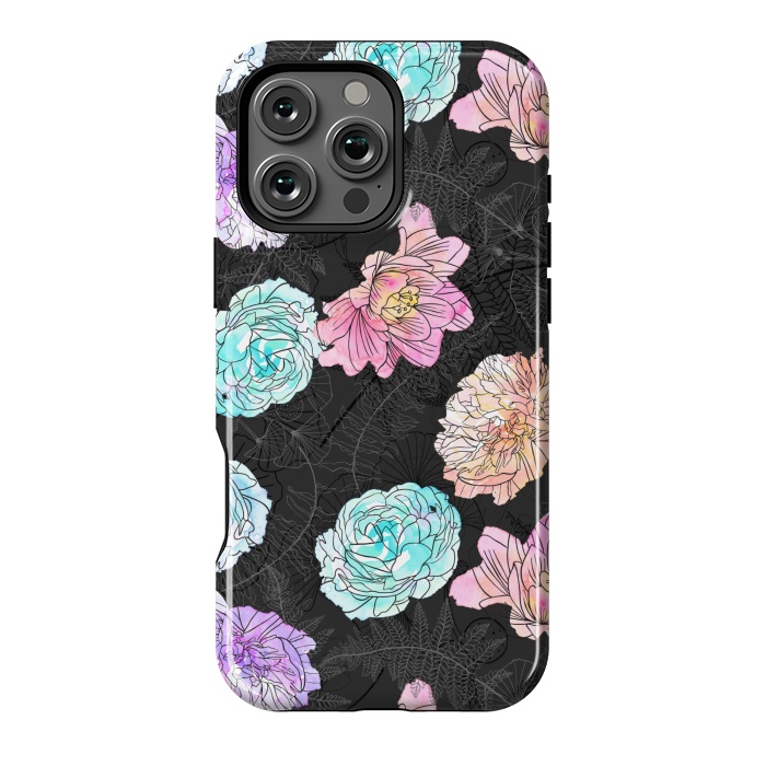 iPhone 16 Pro Max StrongFit Color Pop Floral by Noonday Design