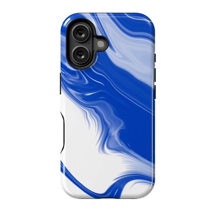 iPhone 16 StrongFit Blue Waves by Ashley Camille