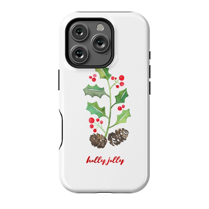 iPhone 16 Pro StrongFit Holly Jolly by Noonday Design