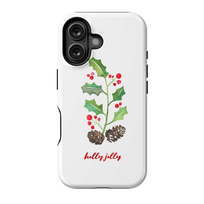 iPhone 16 StrongFit Holly Jolly by Noonday Design