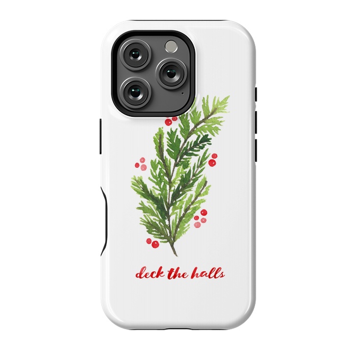 iPhone 16 Pro StrongFit Deck the Halls by Noonday Design