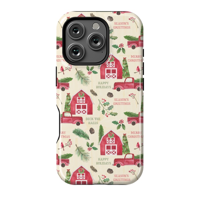 iPhone 16 Pro StrongFit Home for the Holidays by Noonday Design