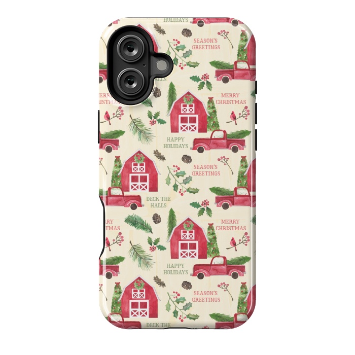 iPhone 16 Plus StrongFit Home for the Holidays by Noonday Design