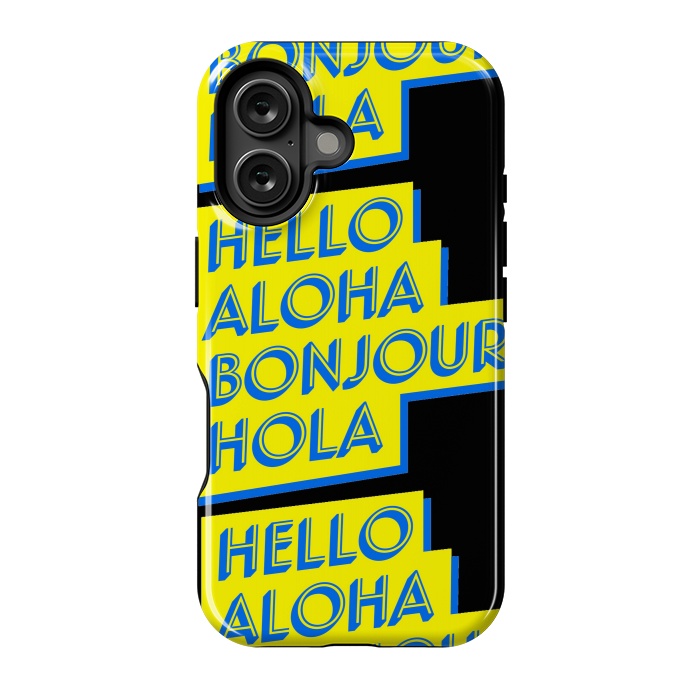 iPhone 16 StrongFit hello aloha by MALLIKA