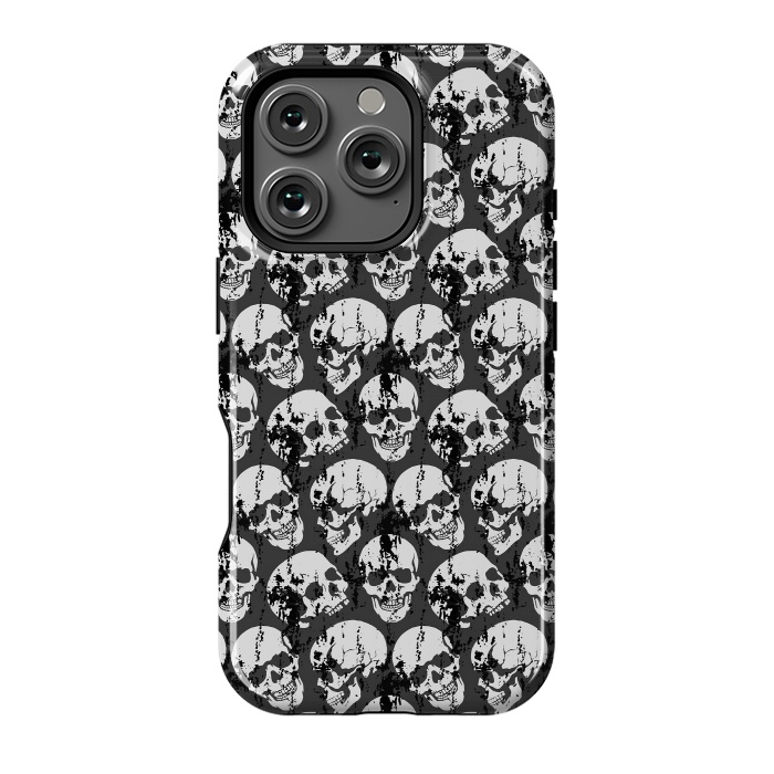 iPhone 16 Pro StrongFit Skulls Pattern II by Art Design Works