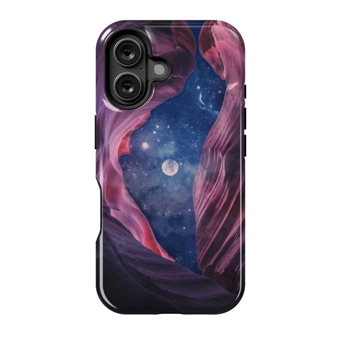 iPhone 16 StrongFit Grand Canyon with Space Collage by Art Design Works