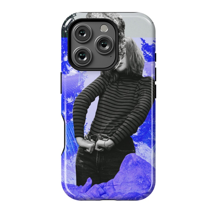 iPhone 16 Pro StrongFit Feeling Blue by MARCOS COELHO