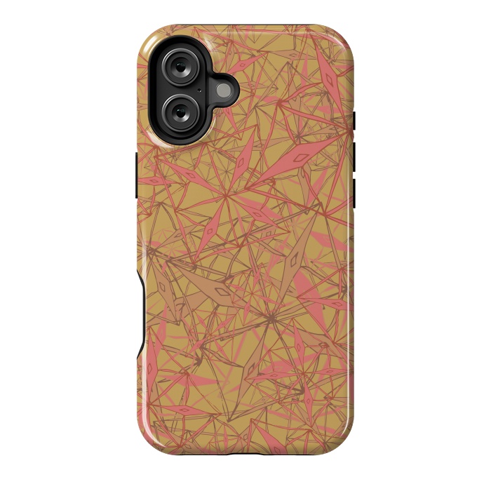 iPhone 16 Plus StrongFit Summer Geometric by Lotti Brown