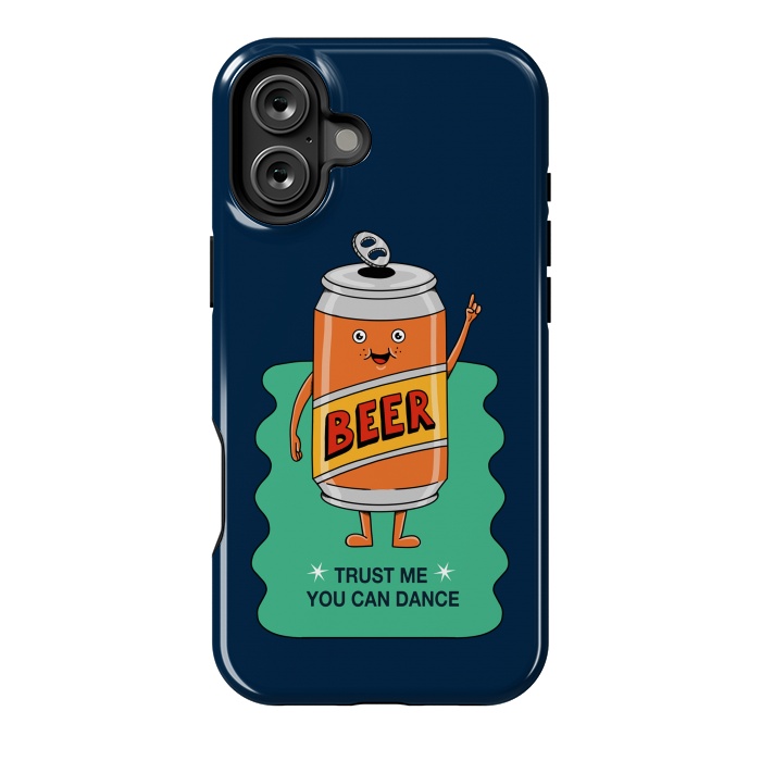 iPhone 16 Plus StrongFit Beer you can dance by Coffee Man