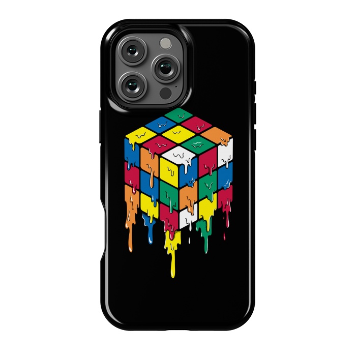 iPhone 16 Pro Max StrongFit Rubiks Cube by Coffee Man