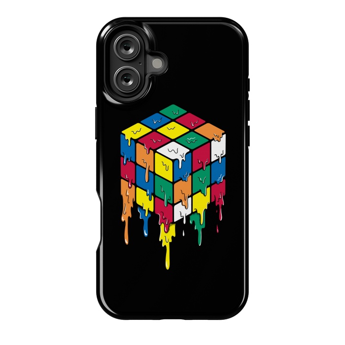 iPhone 16 Plus StrongFit Rubiks Cube by Coffee Man