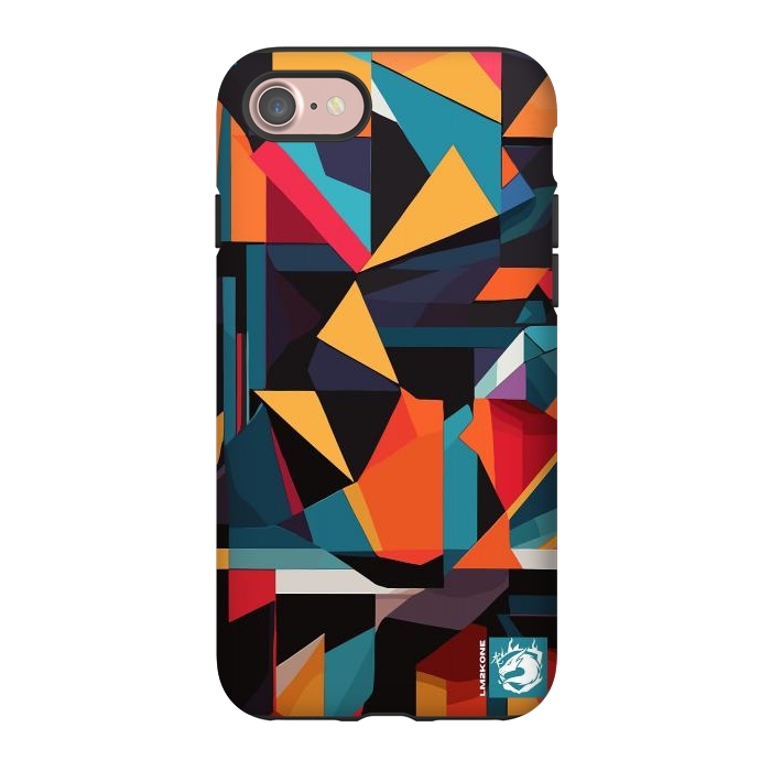 iPhone 7 StrongFit Abstract Geometric Pattern by LM2Kone