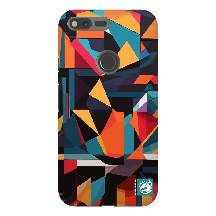 Pixel XL StrongFit Abstract Geometric Pattern by LM2Kone