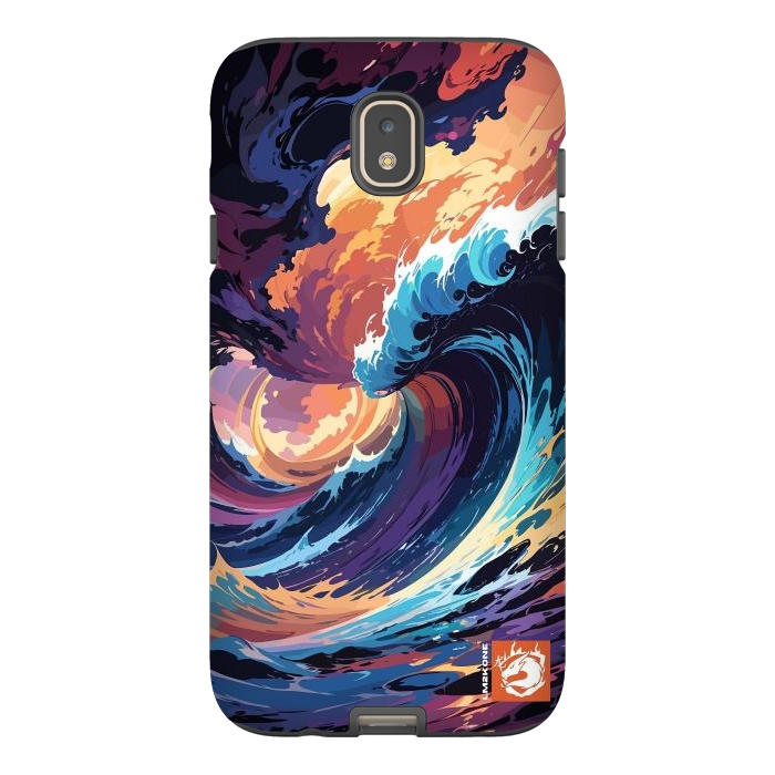 Galaxy J7 StrongFit Abstract Ocean Waves by LM2Kone