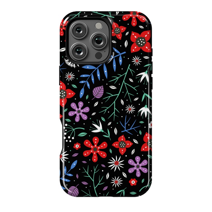 iPhone 16 Pro Max StrongFit Small Flower Patterns by ArtsCase