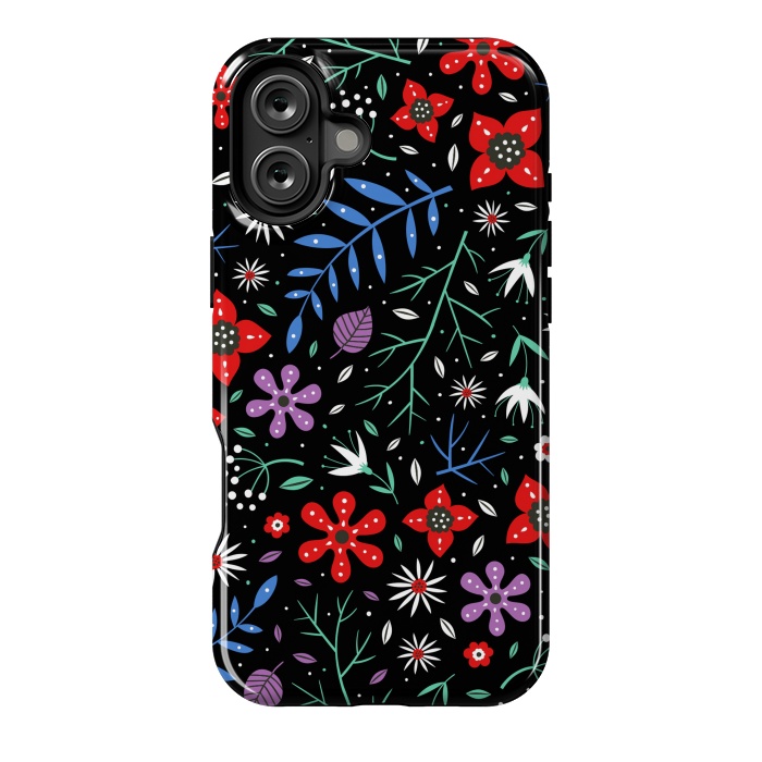 iPhone 16 Plus StrongFit Small Flower Patterns by ArtsCase