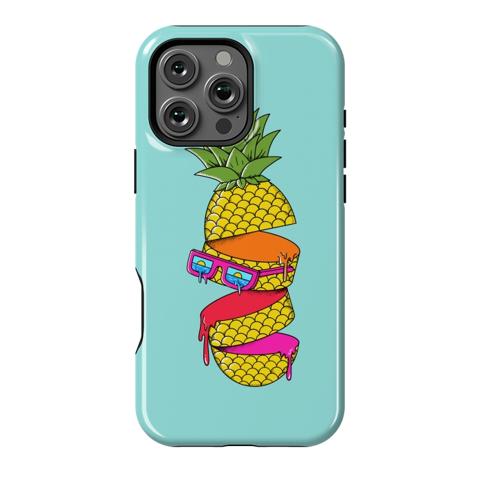 iPhone 16 Pro Max StrongFit Pineapple Colors by Coffee Man