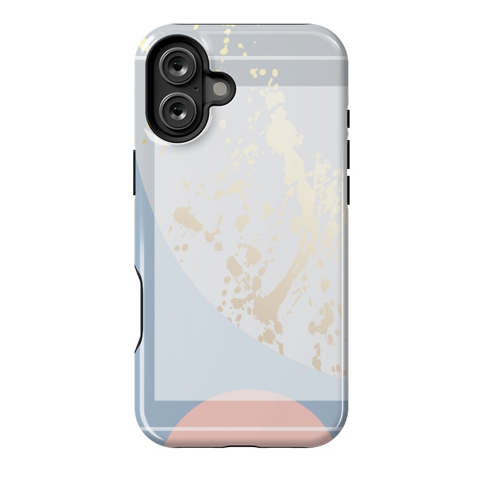 iPhone 16 Plus StrongFit Pastel Colors In Marbling by ArtsCase