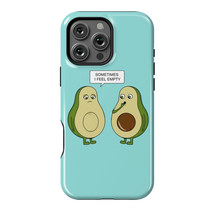 iPhone 16 Pro Max StrongFit Avocado Empty by Coffee Man