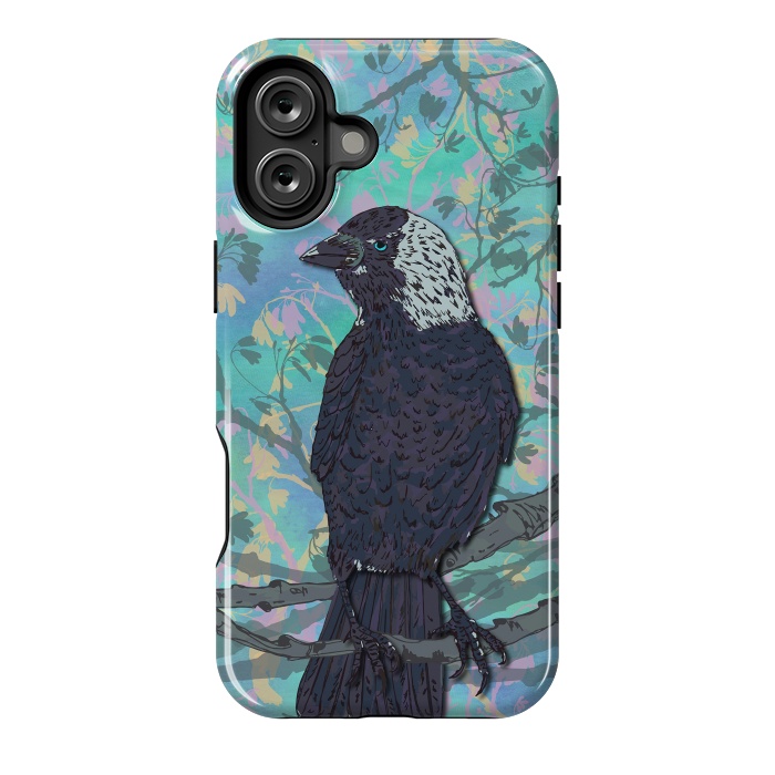 iPhone 16 Plus StrongFit Forever Jackdaw by Lotti Brown